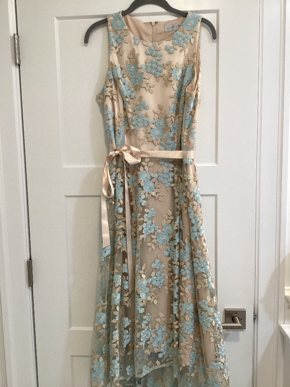 Tahari/Arthur S. Levine High-Low Floral Dress Size 10